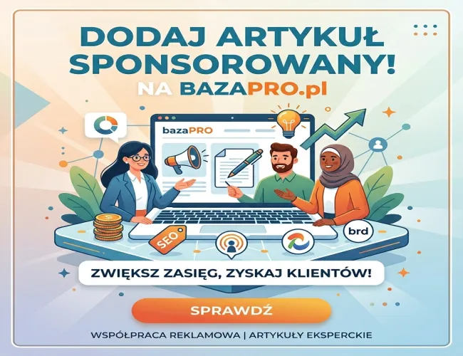Artykuły sponsorowane na bazaPRO