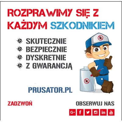 PRUSATOR Skuteczna Dezynsekcja Warszawa Dezynfekcja Deratyzacja Odpluskwianie Pluskwy